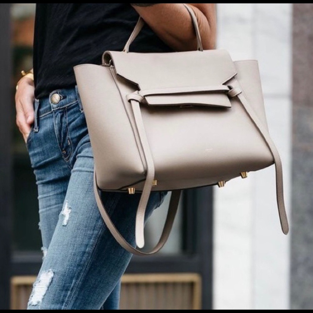 Genuine leather handbag Alberta Di Canio, made in Italy.